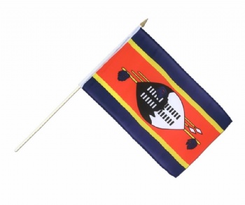 Hand and Table Flag